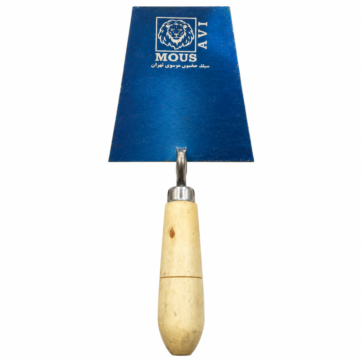 کمچه تخت دسته چوبی معمولی برند MOUS